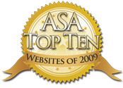 Voted ASA's Top Ten Best Websites of 2009!